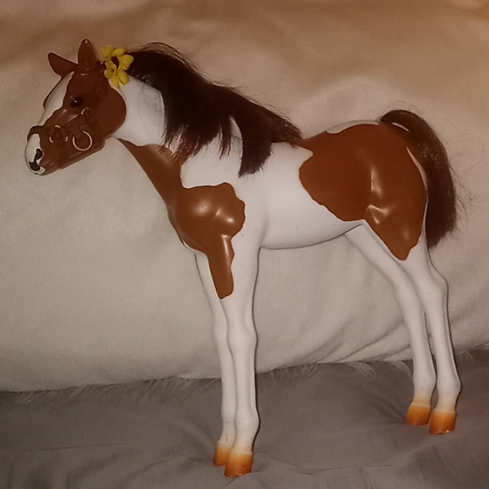 Our Generation Standing Pinto Paint Foal Horse